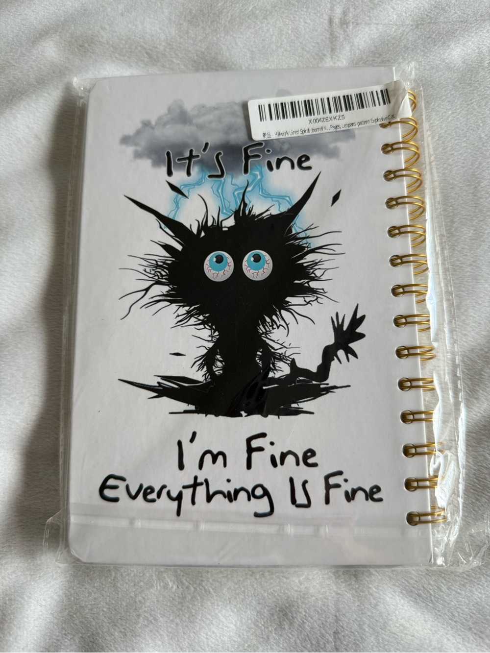 Explosive Cat Notebook and Pen Set- NWT - Picture 3 of 4
